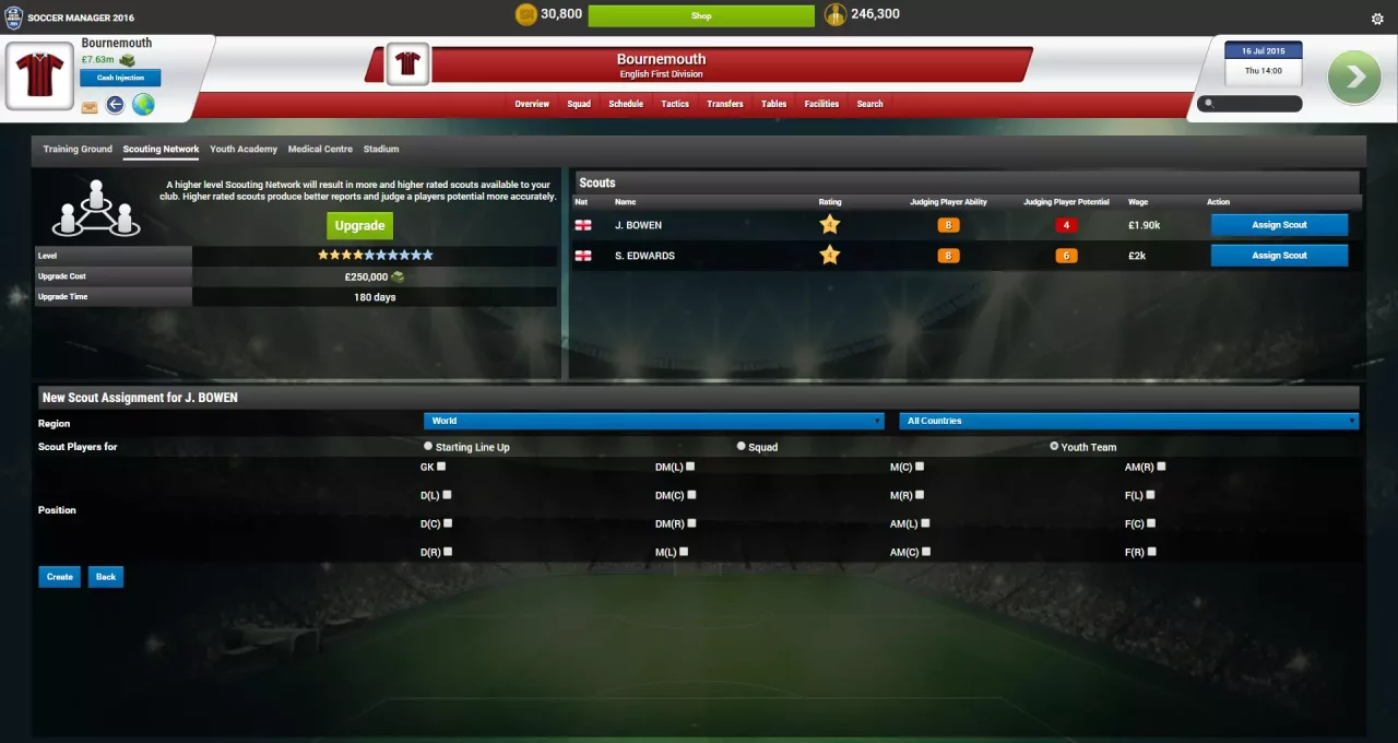 -Soccer Manager 2016-游戏截图-好玩游戏库