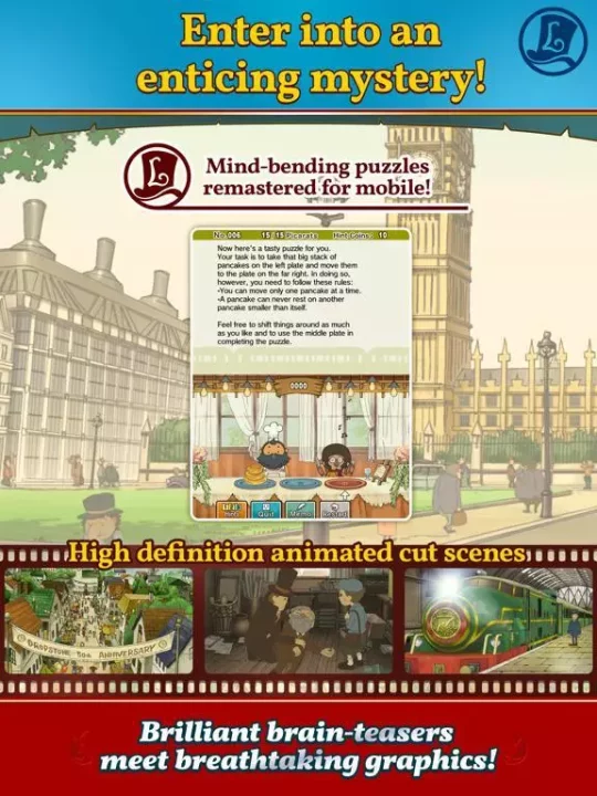 -Professor Layton and the Diabolical Box-游戏截图-好玩游戏库