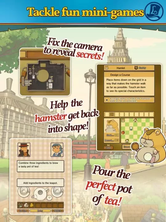 -Professor Layton and the Diabolical Box-游戏截图-好玩游戏库