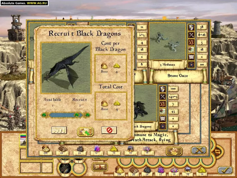 -Heroes of Might and Magic 4-游戏截图-好玩游戏库