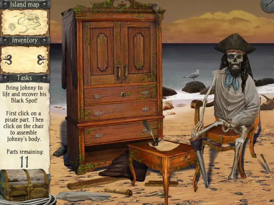 -Robinson Crusoe and the Cursed Pirates-游戏截图-好玩游戏库
