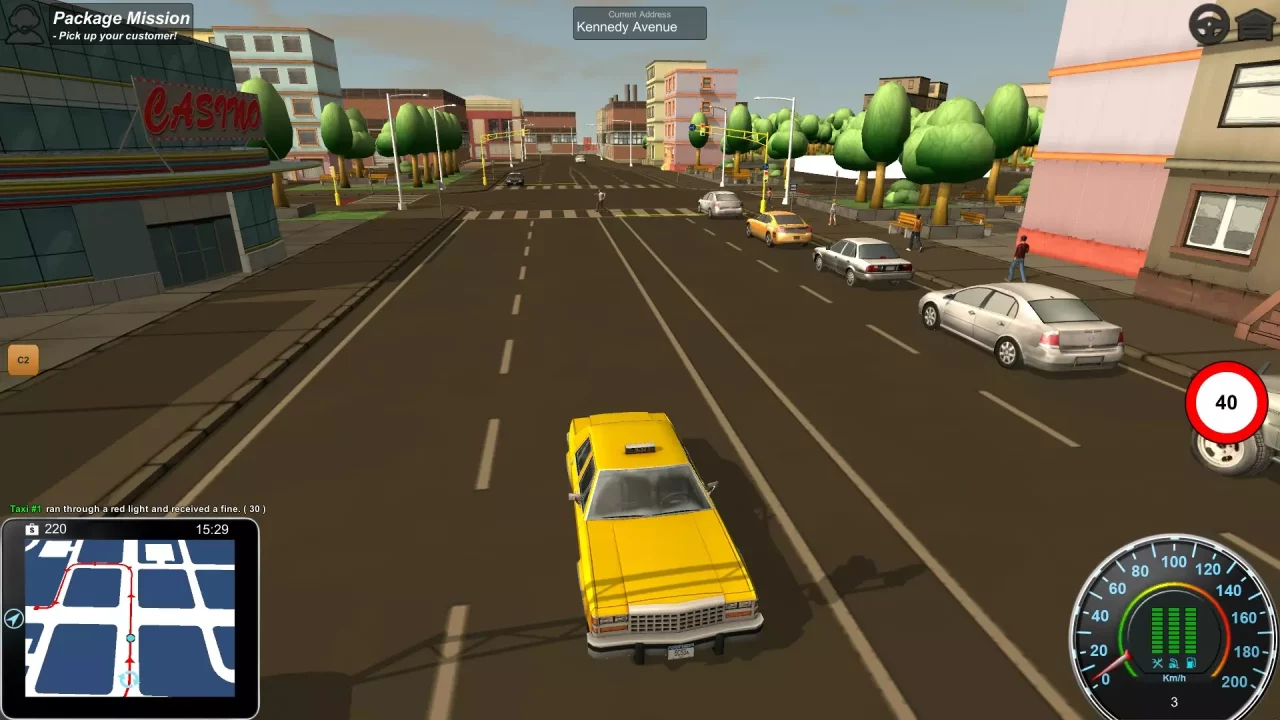 -Taxi-游戏截图-好玩游戏库