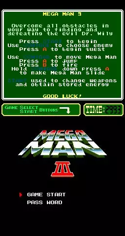 -Mega Man 3 (1990)-游戏截图-好玩游戏库
