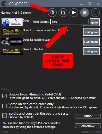 -CPUCores :: Maximize Your FPS-游戏截图-好玩游戏库