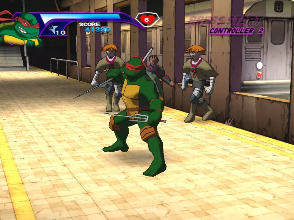 -Teenage Mutant Ninja Turtles (2003)-游戏截图-好玩游戏库