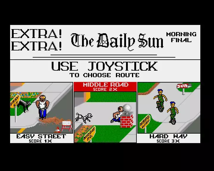 -Paperboy-游戏截图-好玩游戏库
