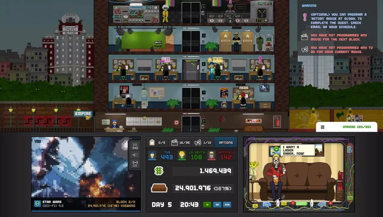-Empire TV Tycoon-游戏截图-好玩游戏库
