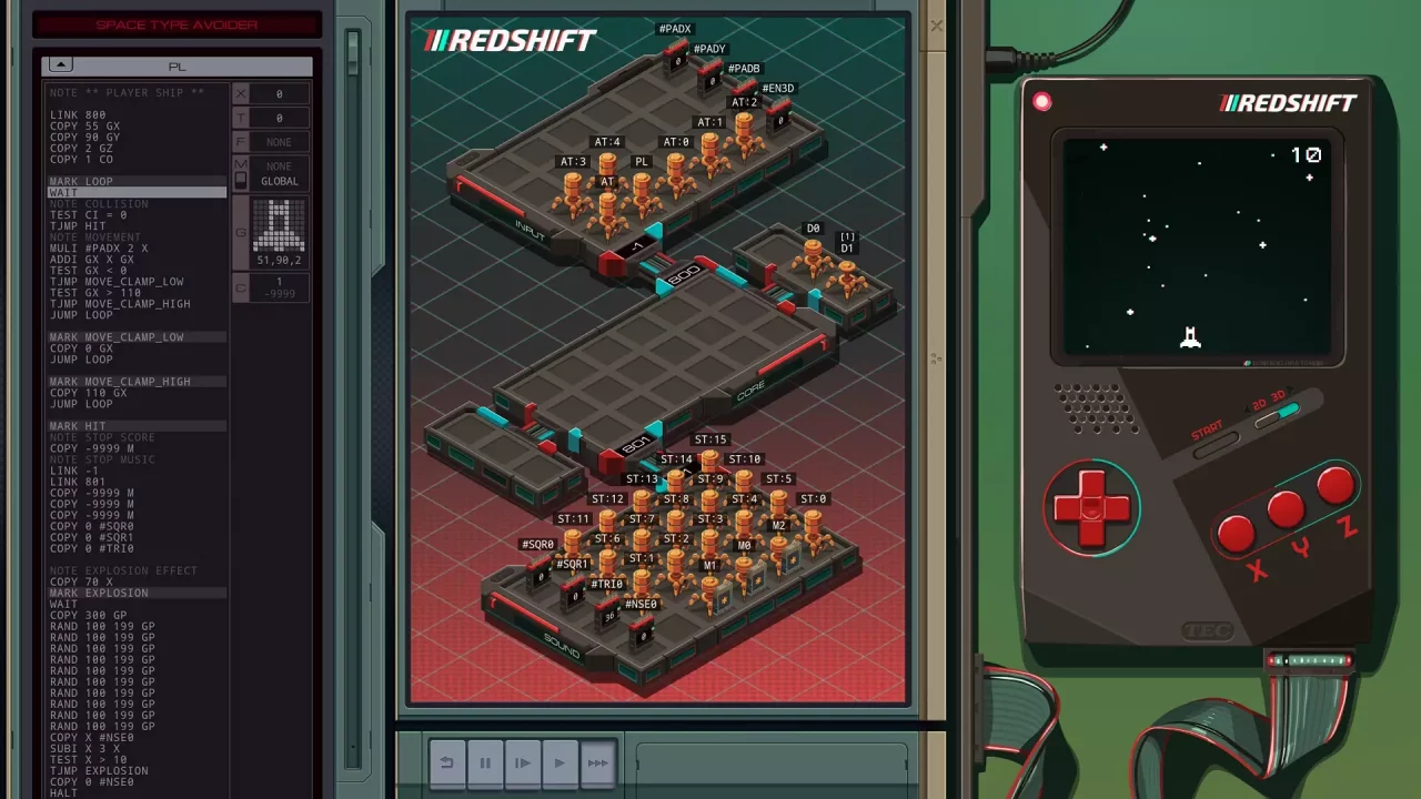 -EXAPUNKS: TEC Redshift Player-游戏截图-好玩游戏库