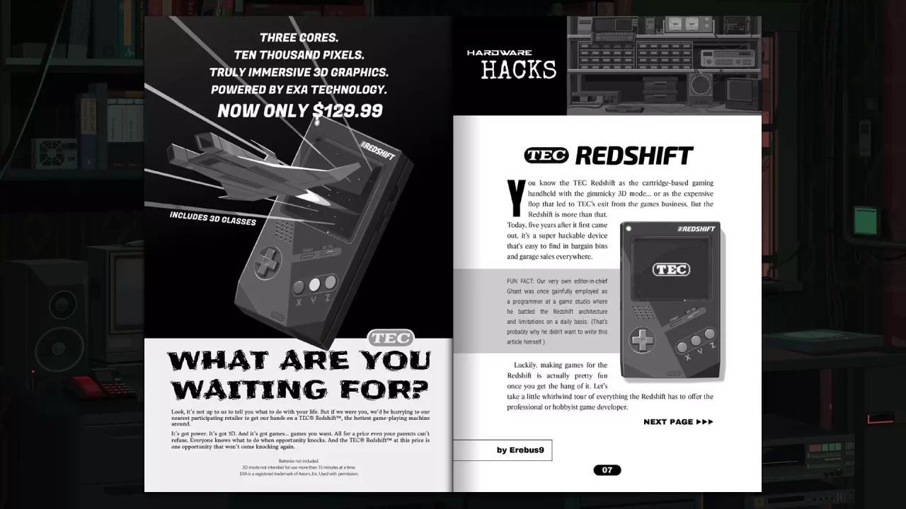 -EXAPUNKS: TEC Redshift Player-游戏截图-好玩游戏库