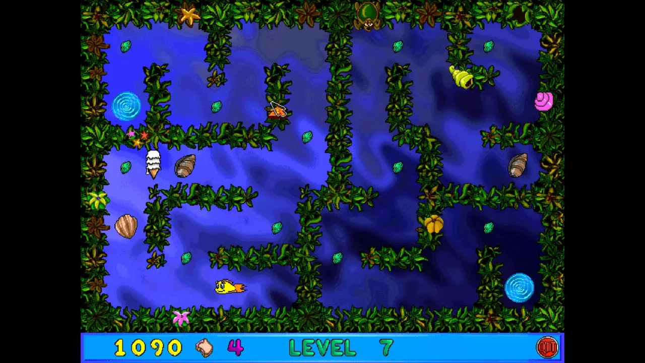 -Freddi Fish and Luther's Maze Madness-游戏截图-好玩游戏库