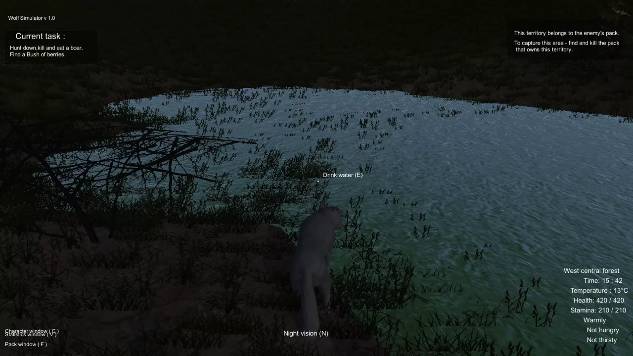 -Wolf Simulator-游戏截图-好玩游戏库