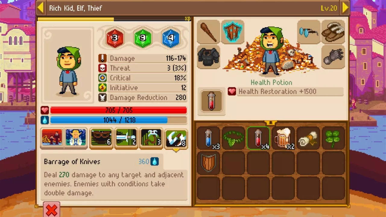 -Knights of Pen and Paper 2: Free Edition-游戏截图-好玩游戏库