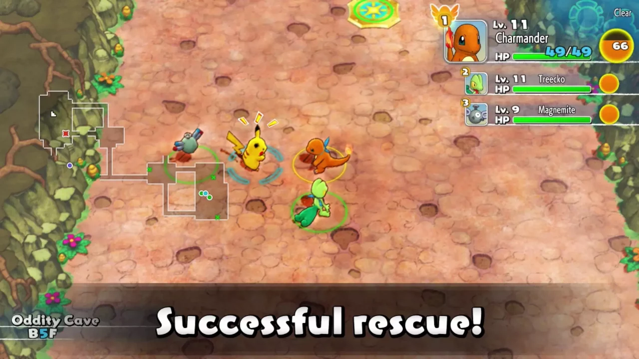 -Pokémon Mystery Dungeon: Rescue Team DX-游戏截图-好玩游戏库