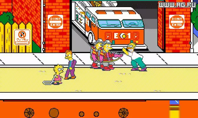 -The Simpsons Arcade Game-游戏截图-好玩游戏库