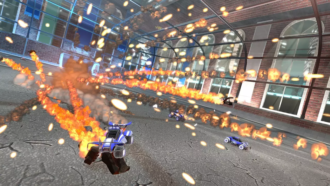-Supersonic Acrobatic Rocket-Powered Battle-Cars-游戏截图-好玩游戏库