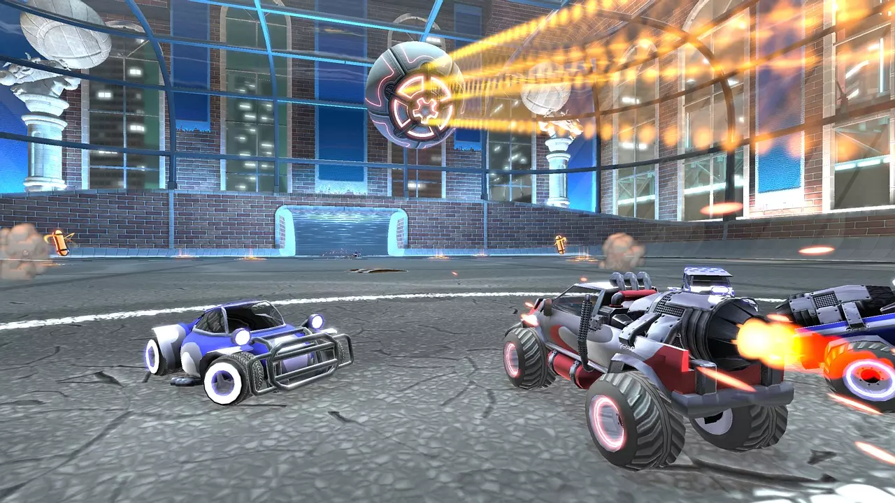 -Supersonic Acrobatic Rocket-Powered Battle-Cars-游戏截图-好玩游戏库