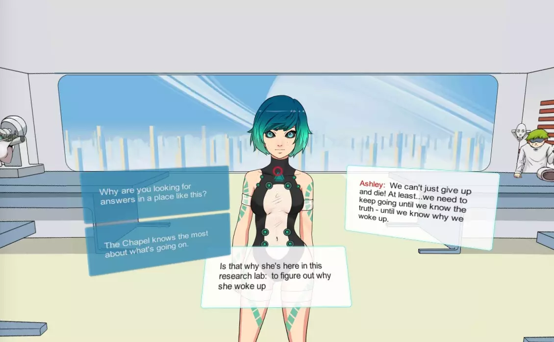 -Angels & Demigods - SciFi VR Visual Novel-游戏截图-好玩游戏库
