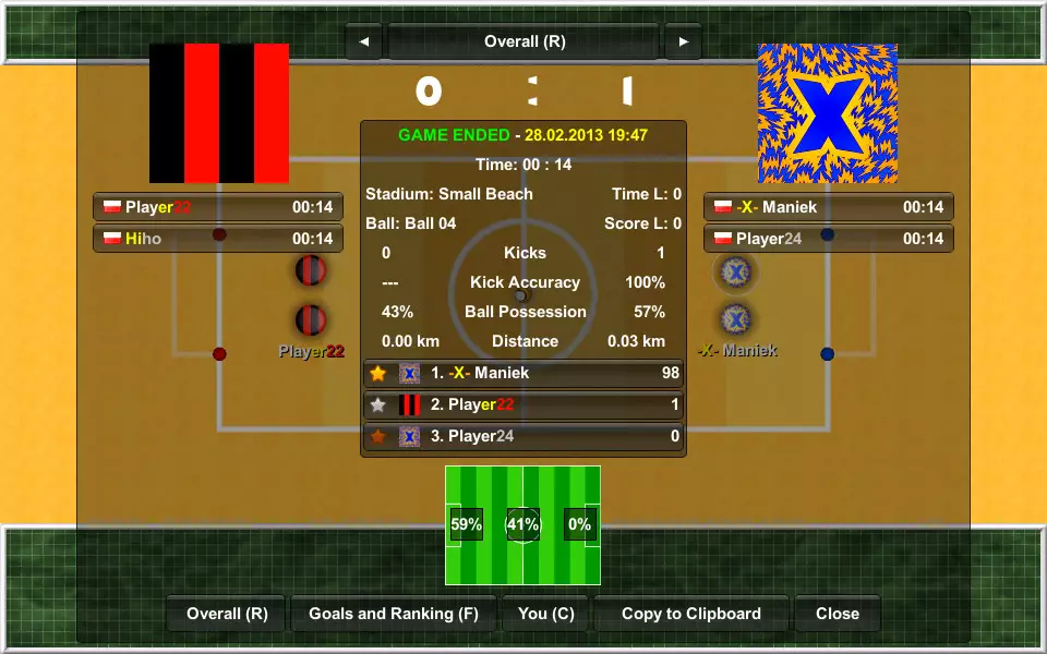 -Ball 2D: Crazy Soccer-游戏截图-好玩游戏库