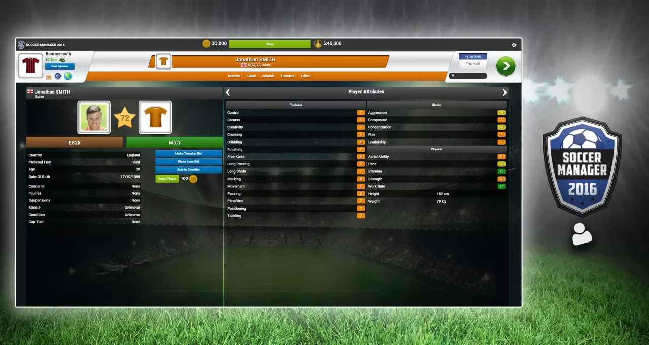 -Soccer Manager-游戏截图-好玩游戏库