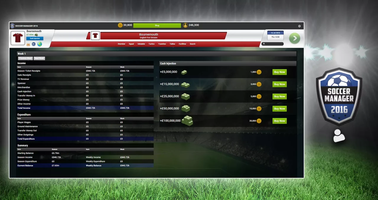 -Soccer Manager-游戏截图-好玩游戏库