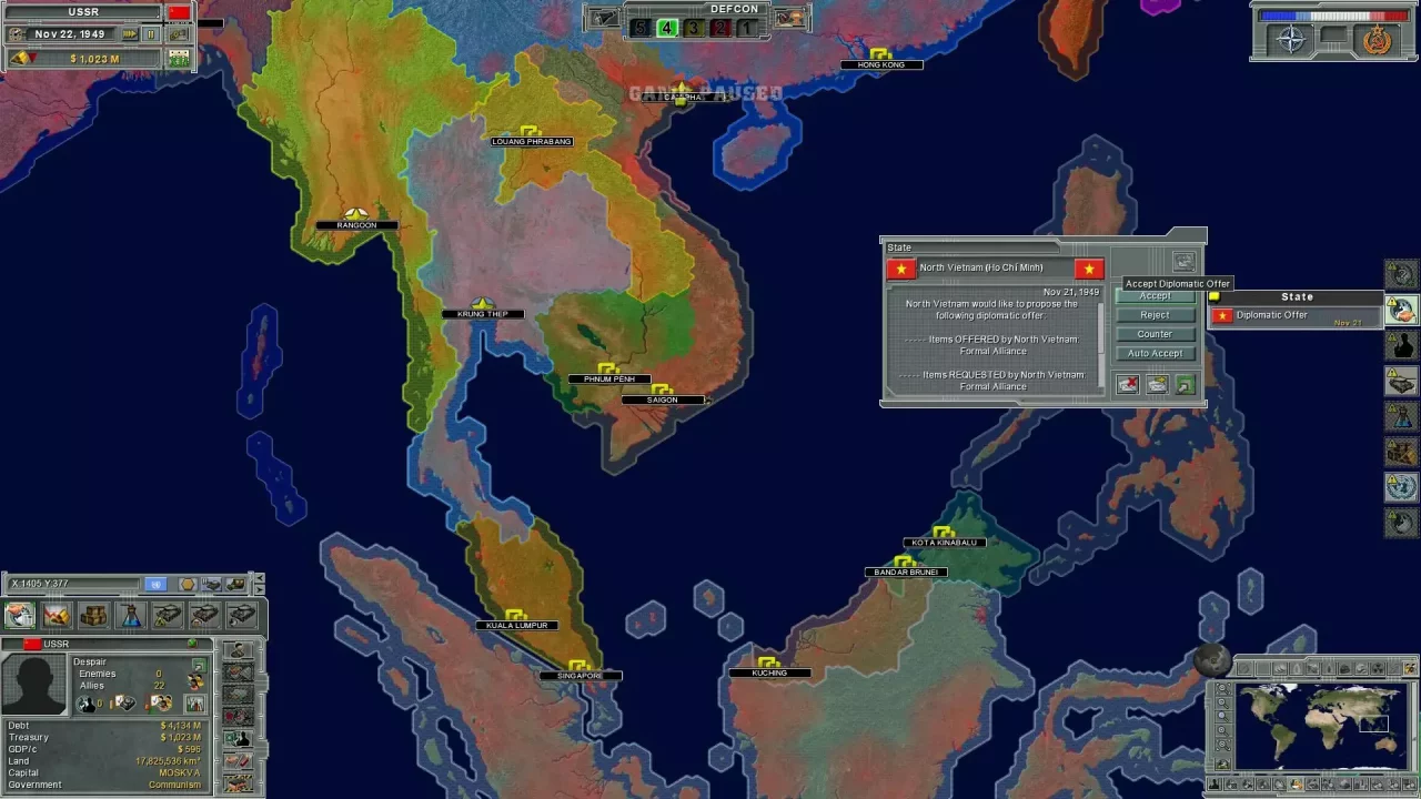 -Supreme Ruler: Cold War-游戏截图-好玩游戏库