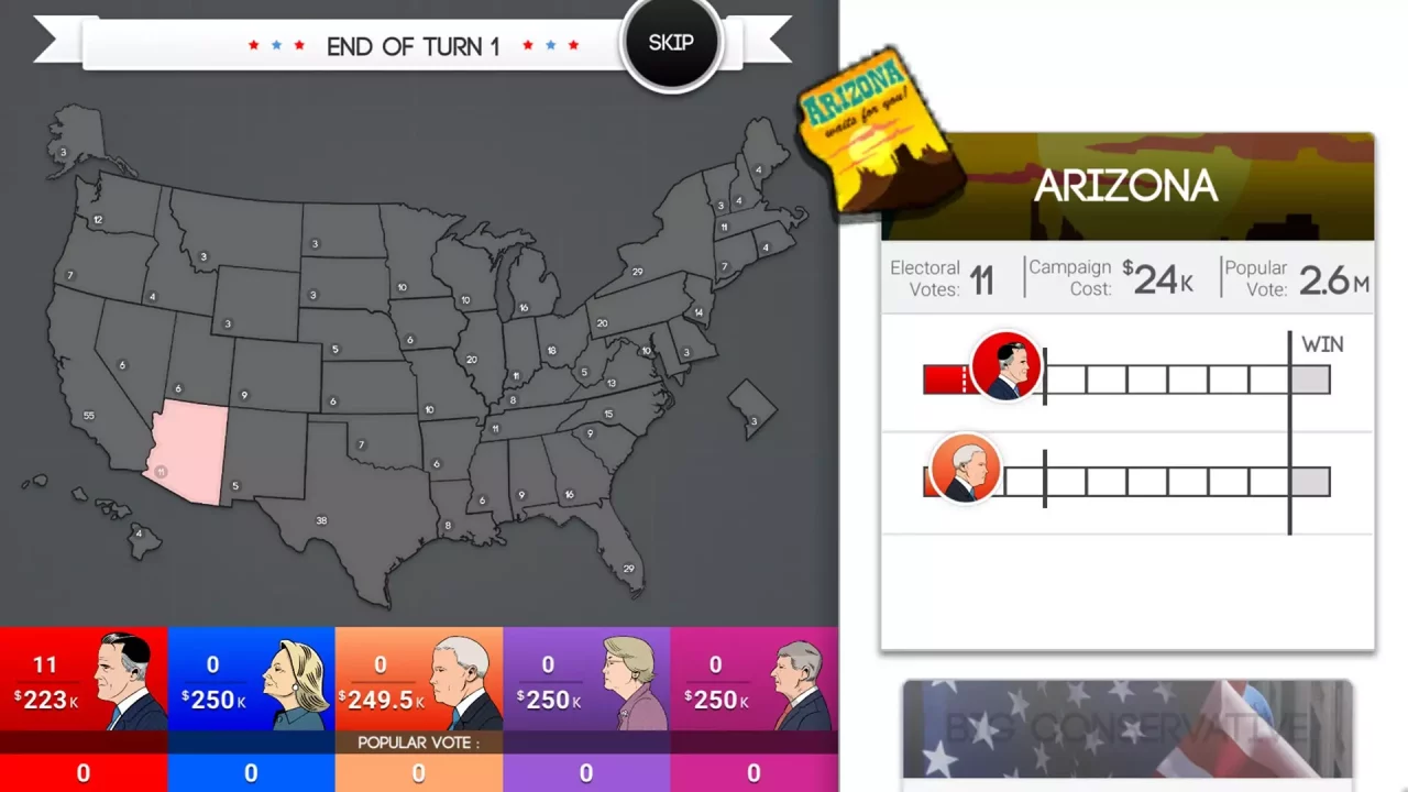 -270 | Two Seventy US Election-游戏截图-好玩游戏库