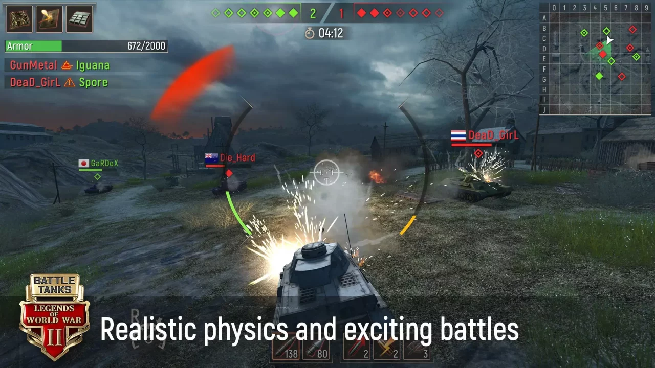 Battle Tanks: Legends of World War II