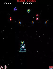 -Galaga (1981)-游戏截图-好玩游戏库