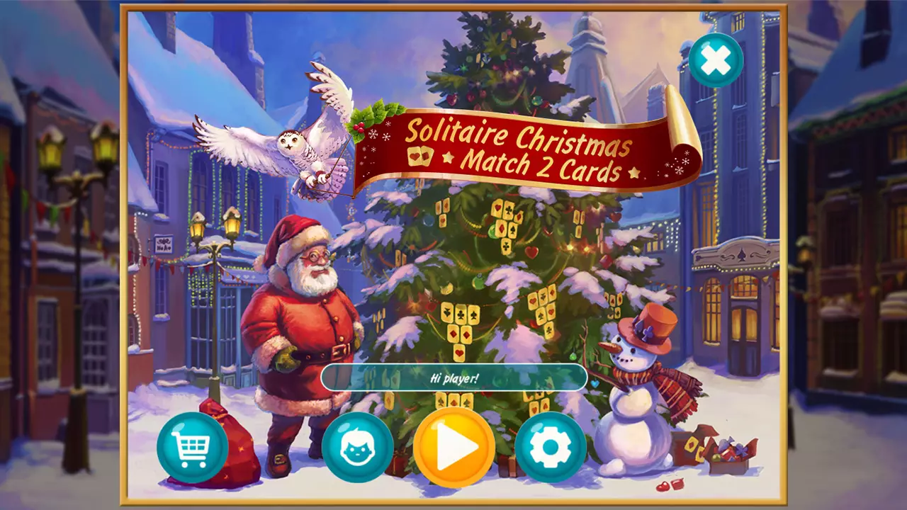 -Solitaire Christmas. Match 2 Cards-游戏截图-好玩游戏库