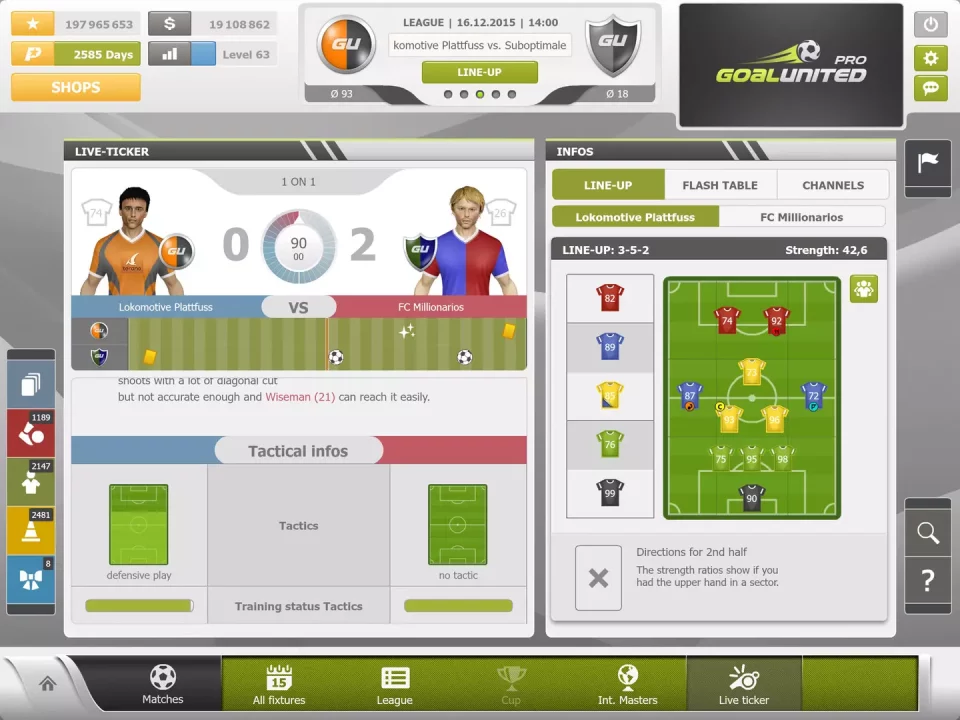 -goalunited PRO – football manager for experts-游戏截图-好玩游戏库