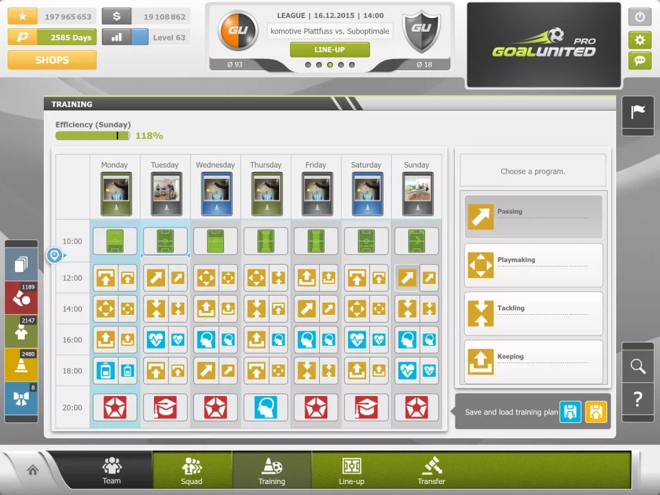 -goalunited PRO – football manager for experts-游戏截图-好玩游戏库