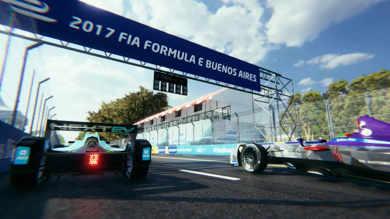 -Formula E powered by Virtually Live-游戏截图-好玩游戏库