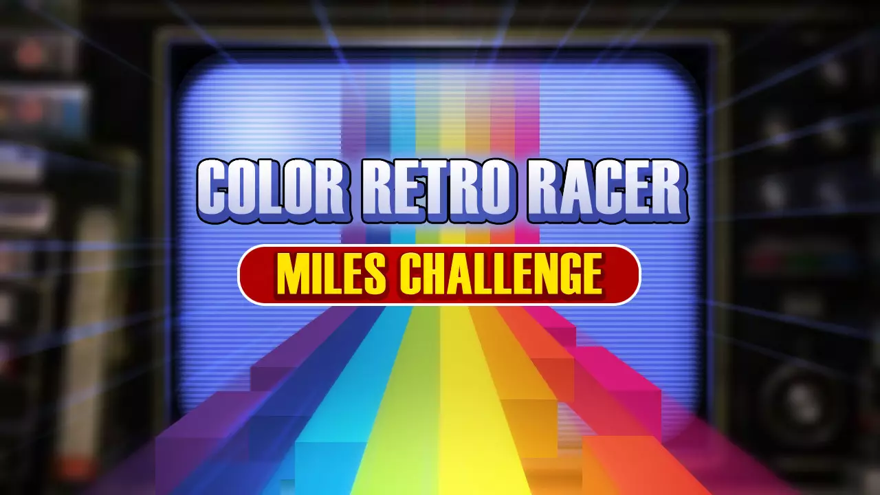 FIRST STEAM GAME VHS – COLOR RETRO RACER: MILES CHALLENGE