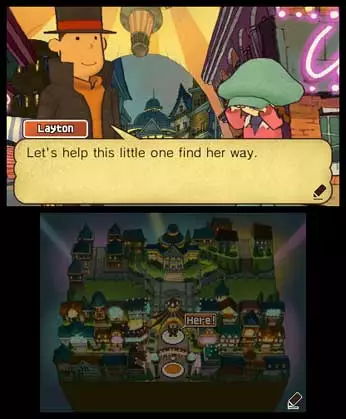 -Professor Layton and the Miracle Mask-游戏截图-好玩游戏库