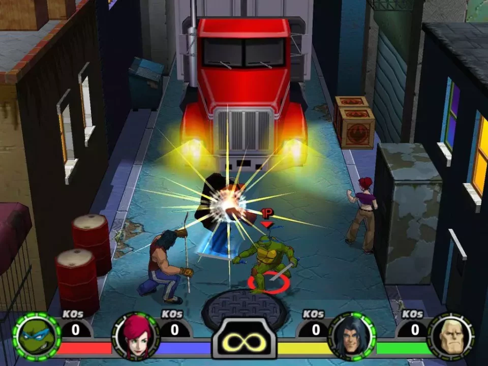 -Teenage Mutant Ninja Turtles: Mutant Melee-游戏截图-好玩游戏库