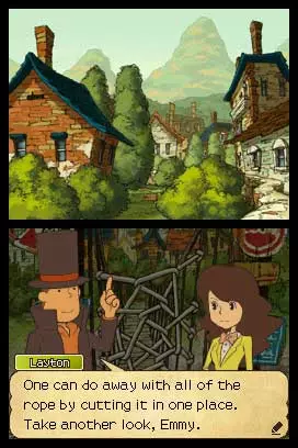 -Professor Layton and the Last Specter-游戏截图-好玩游戏库