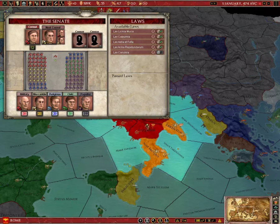 -Europa Universalis: Rome - Vae Victis-游戏截图-好玩游戏库
