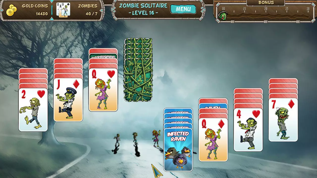 -Zombie Solitaire-游戏截图-好玩游戏库