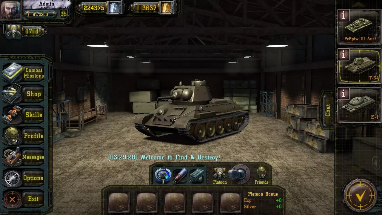 Find & Destroy: Tank Strategy