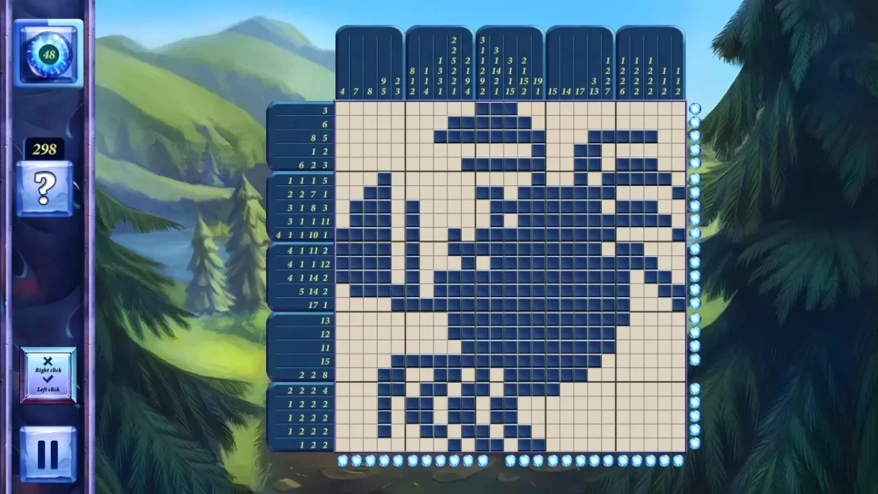 -Picross Fairytale - nonogram: Red Riding Hood secret-游戏截图-好玩游戏库