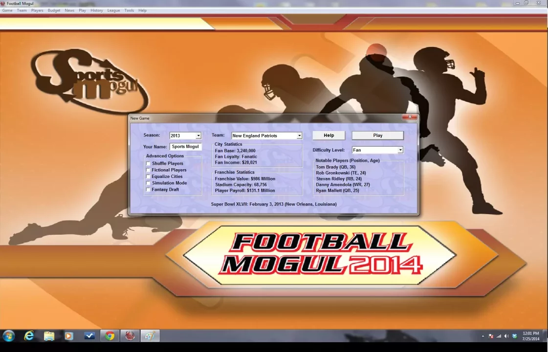 -Football Mogul 2014-游戏截图-好玩游戏库