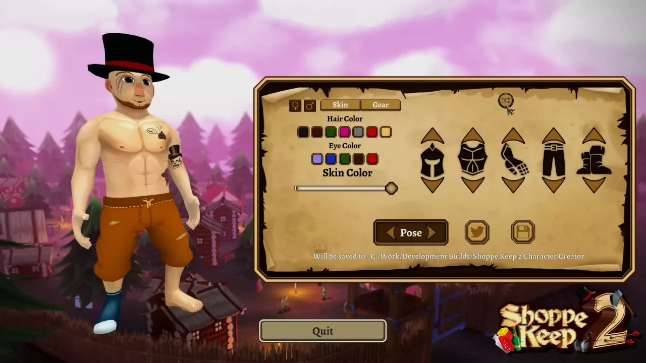 -Shoppe Keep 2 Character Creator Preview-游戏截图-好玩游戏库
