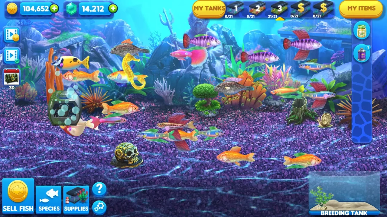 -Fish Tycoon 2: Virtual Aquarium-游戏截图-好玩游戏库