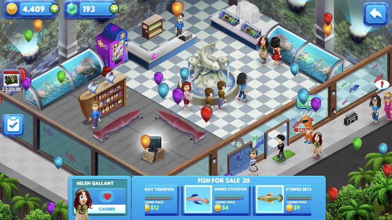 -Fish Tycoon 2: Virtual Aquarium-游戏截图-好玩游戏库
