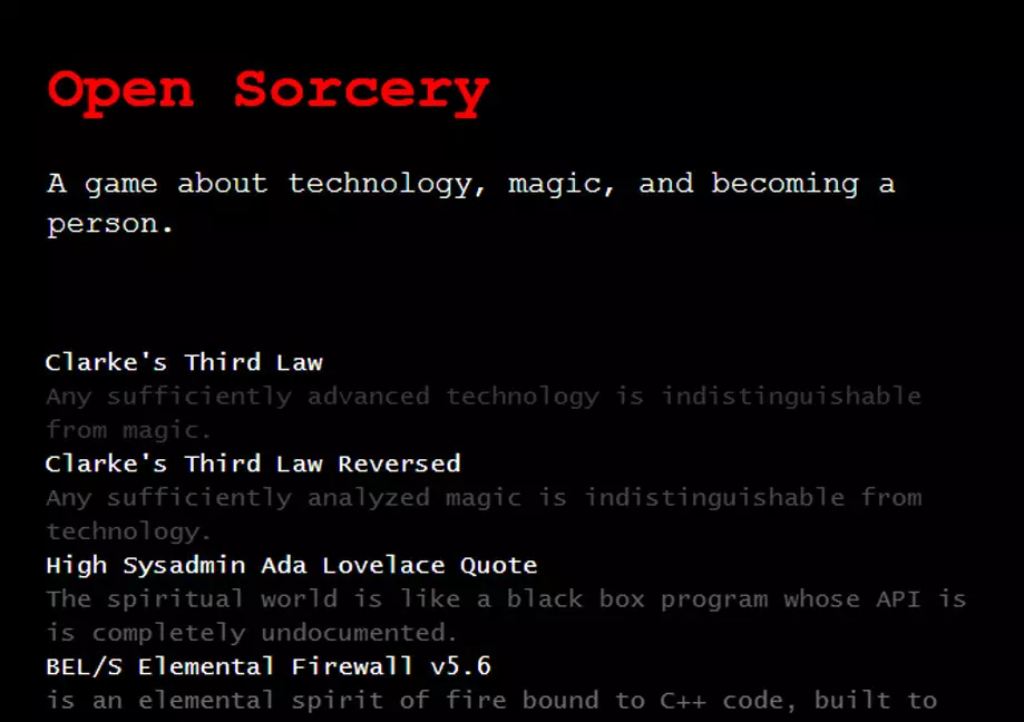 -Open Sorcery-游戏截图-好玩游戏库