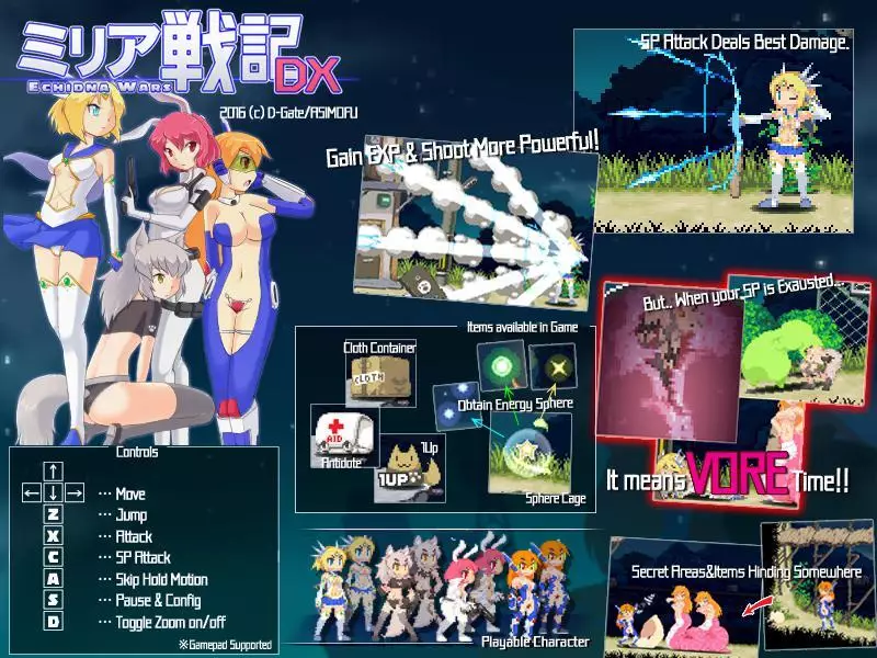 Echidna Wars DX