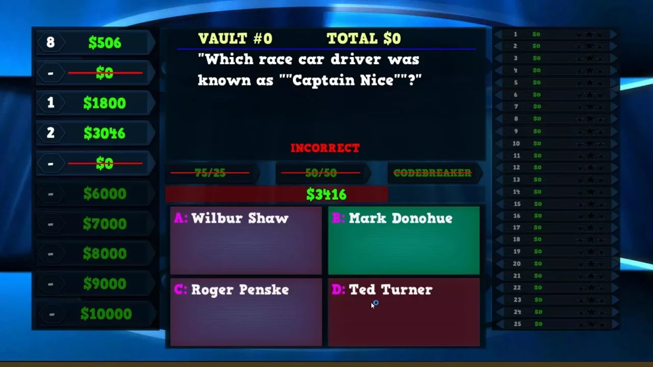 -Trivia Vault: Auto Racing Trivia-游戏截图-好玩游戏库