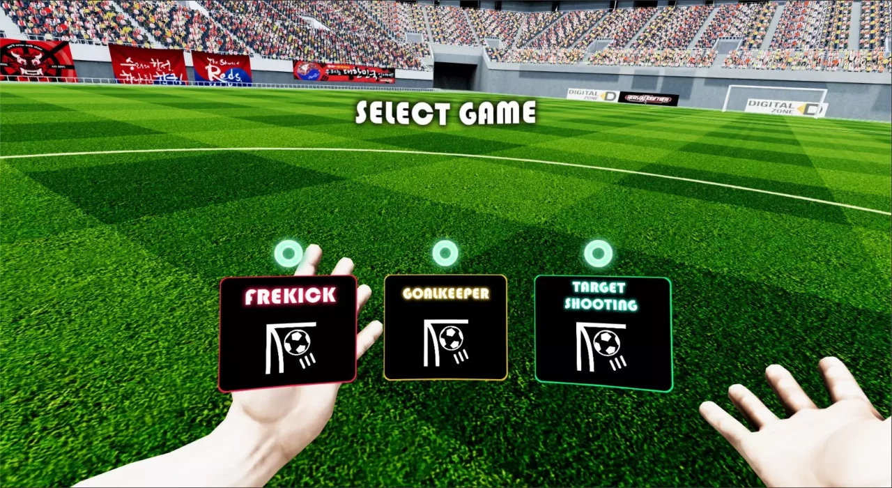 VR Soccer Training