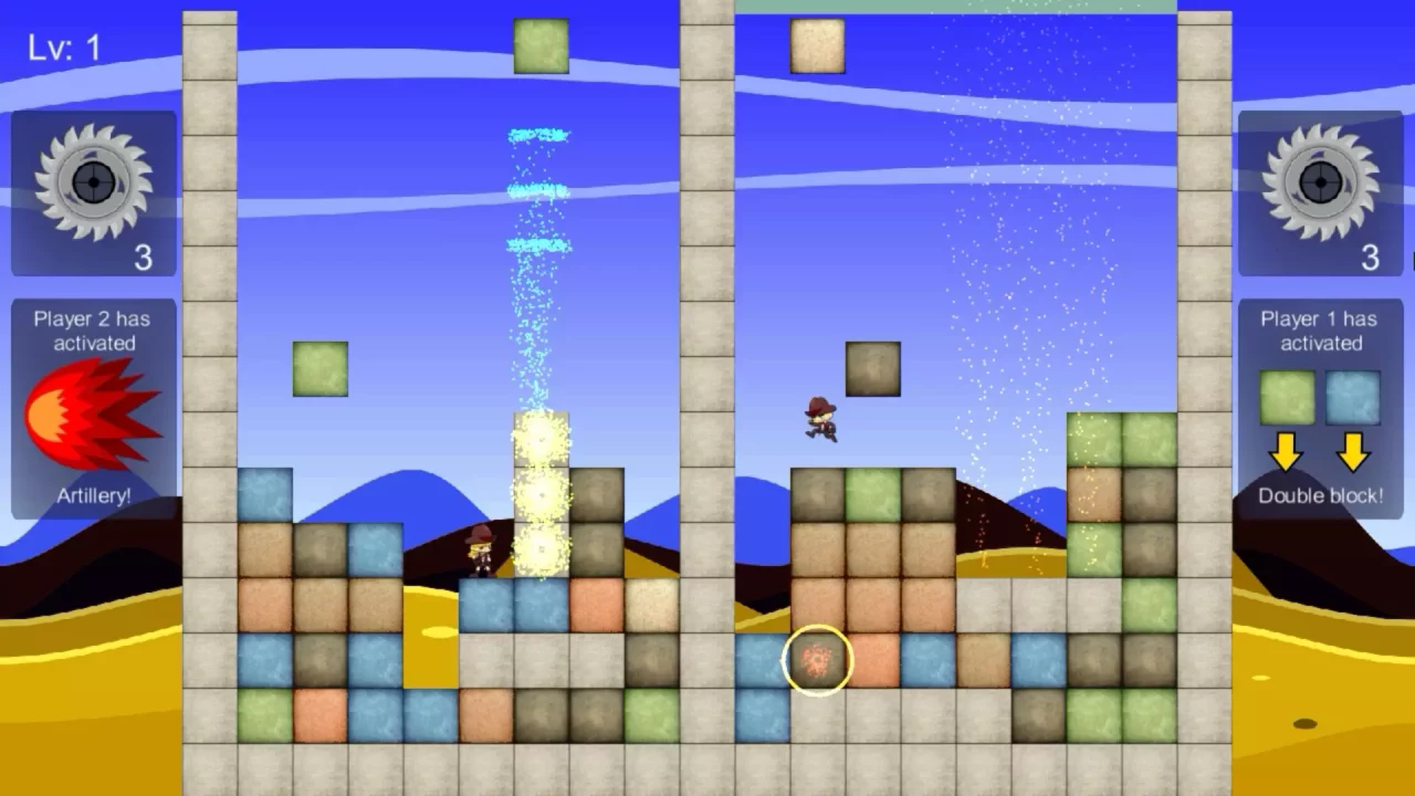 -Raining blocks-游戏截图-好玩游戏库