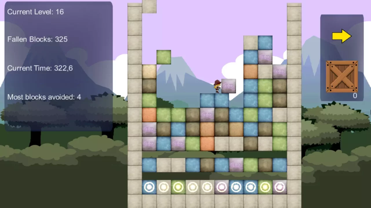 -Raining blocks-游戏截图-好玩游戏库